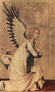 Verkundigungsengel by Simone Martini