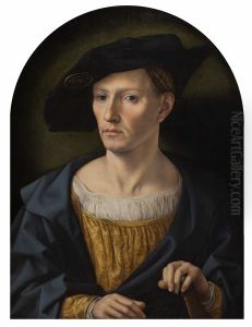 Portrait of a man by Jan Gossaert