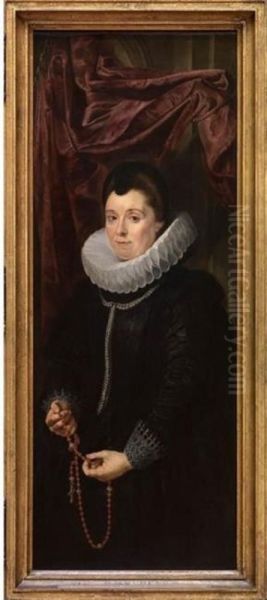 Portrait of Adriana Perez., wife to burgomaster Nicolas Rockox of Antwerp - view 1