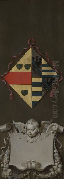 The armory of Adriana Perez., wife to burgomaster Nicolas Rockox of Antwerp - view 1
