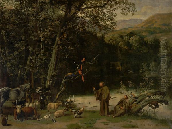 Saint Francis Preaching to the Animals - view 1