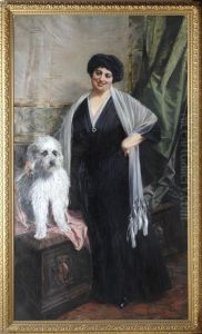 Ritratto Di Anna Manfrinlamberti by Giuseppe Cassioli