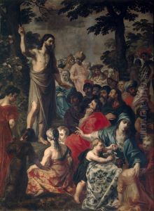 John the Baptist preaching