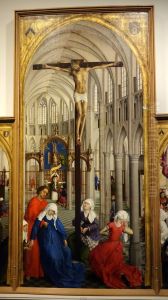 The Seven Sacraments (central panel) by Rogier van der Weyden