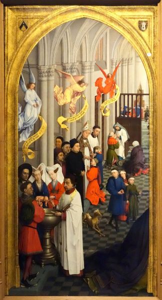The Seven Sacraments (left panel) - view 1