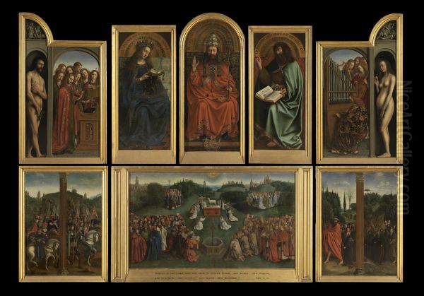 The Adoration of the Lamb - view 1