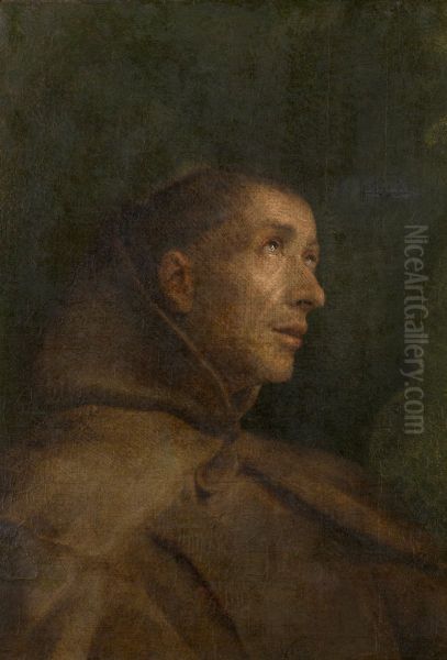Een franciskaner heilige - view 1
