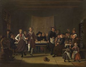 Peasant Wedding by Jan Victors