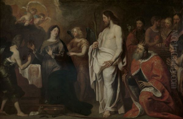 Christ Returning from Purgatory - view 1
