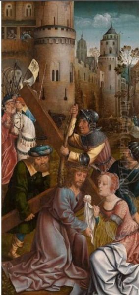 Christ bearing the cross - view 1