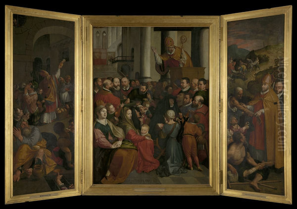 Altarpiece of the Guild of the Smiths - view 1