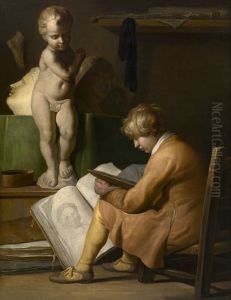 A Young Artist by Wallerant Vaillant