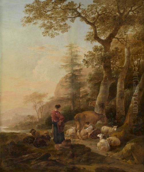 Italiaans landschap - view 1