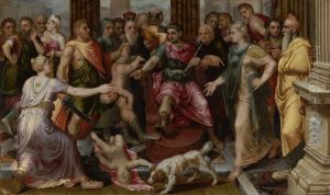 The Judgement of Solomon by Frans Floris I