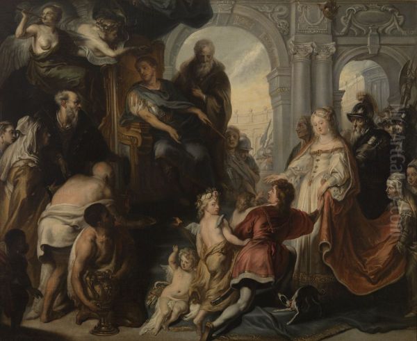 De zelfbeheersing van Scipio Africanus - view 1
