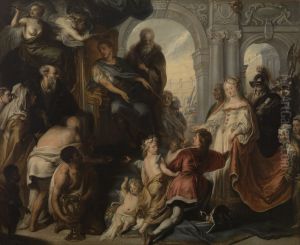 De zelfbeheersing van Scipio Africanus by Theodoor van Thulden