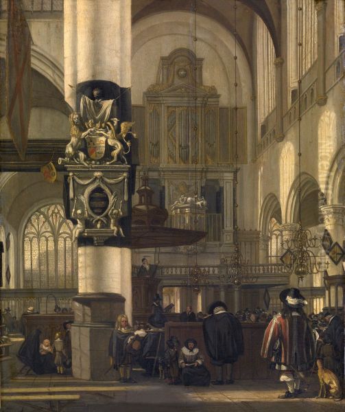 Interior of a protestant church - view 1