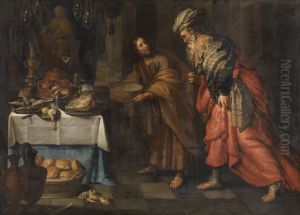 Daniel decrouvant l'imposture des pretres de Baal