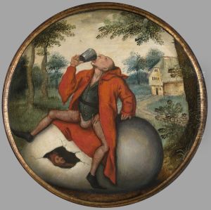Unidentified Flemish Proverb by Pieter Brueghel the Younger