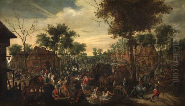 Plundering van een gehucht - view 1