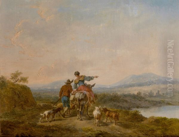 Landscape with Figures - view 1