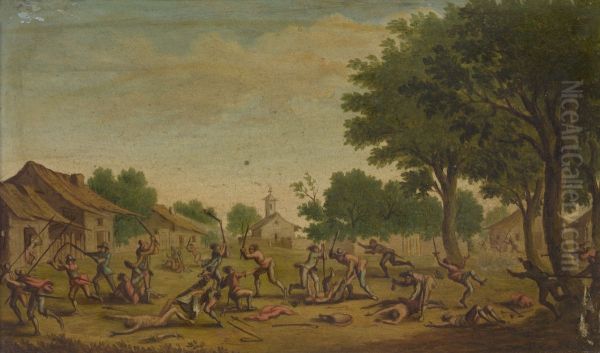 Village Fight - view 1