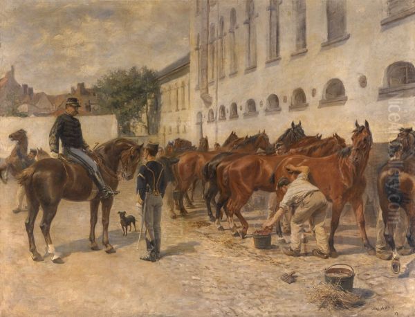 Roskammen in de kazerne - view 1