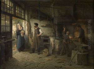 Hoefsmid by Adriaan De Braekeleer