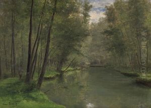 Along the River Epte in Gasny