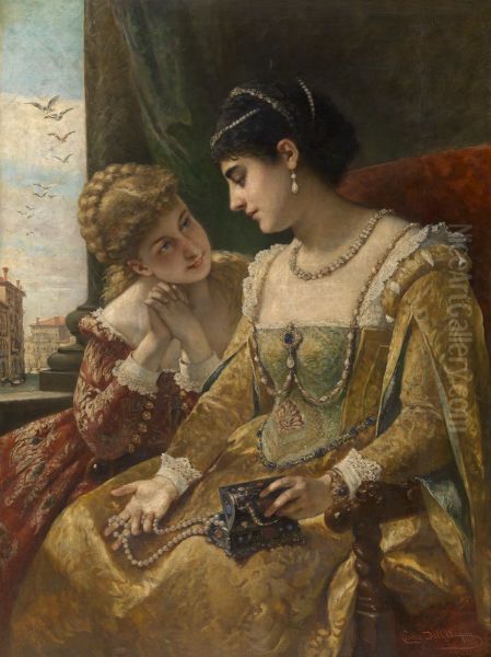 The bridal jewelry. Venetian women in the 16th century - view 1