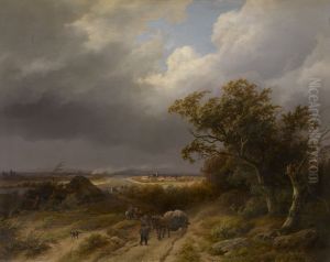 Landschap bij Kleef Landschap bij Kleef