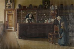 De apotheek in het Sint-Janshospitaal in Brugge