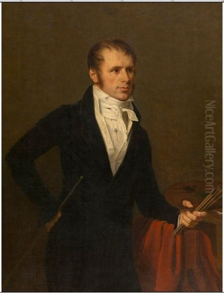 Portrait of the painter Jan Frans van Dael - view 1
