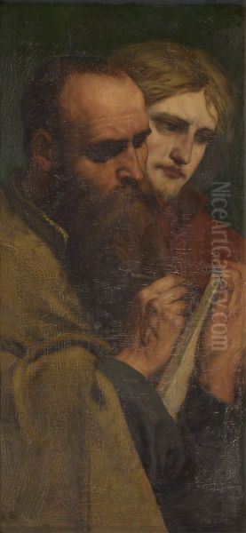 Moeder van de Messias en de vier evangelisten - view 1
