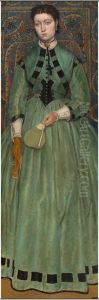 Lucie Leys, Daughter of the Painter by Jan August Hendrik Leys