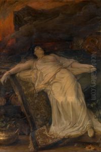 Polyxena on Achilles' funeral pyre Polyxena on Achilles' funeral pyre