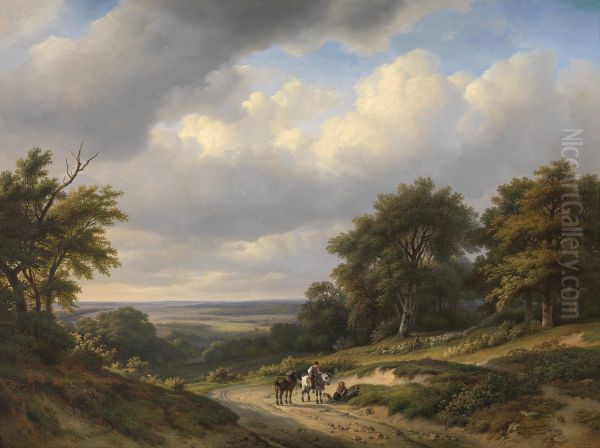 Landschap in de Ardennen - view 1
