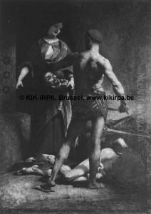 Beheading of St. John the Baptist by Alexandre Falguiere