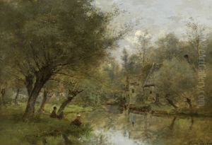 Landschap bij Saint-Germain-en-Laye