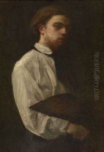 Zelfportret by Henri Fantin-Latour