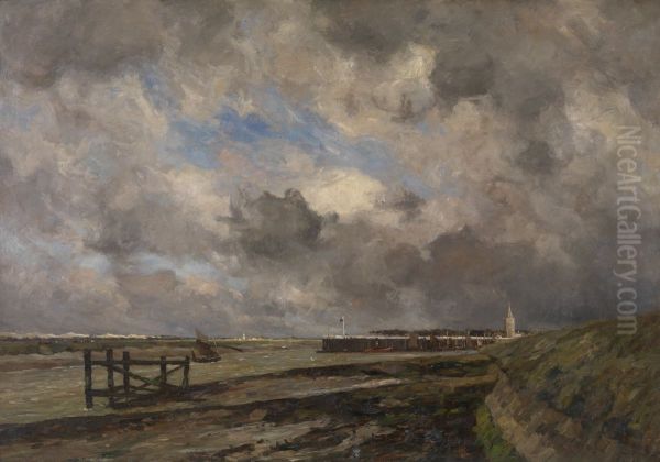Showery Weather in Nieuwpoort - view 1