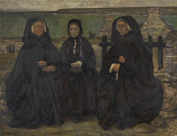 Breton Women in Mourning - view 1