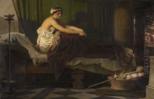 Penelope wacht bij haar ontwaken op de terugkeer van Odysseus
