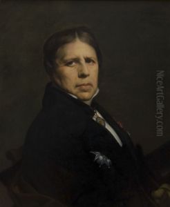 Self-portrait by Jean Auguste Dominique Ingres