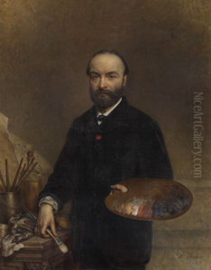 De schilder Charles Verlat