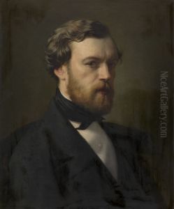 Zelfportret by Theodore-Joseph Canneel