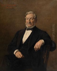 Felix Claessens, oom van de kunstenaar by Alexandre Markelbach