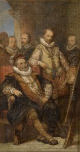 De schilder Bartholomeus Spranger in Wenen by Nicaise de Keyser