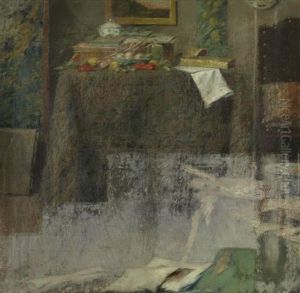 Still life in an artist studio