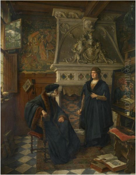 Erasmus and Quentin Matsys - view 1